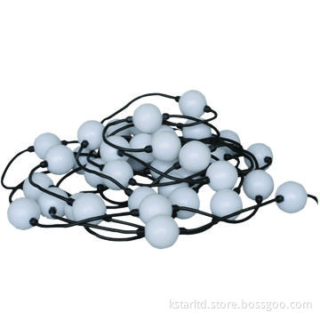 50mm RGB Color Changing Ball String Lights, 10m, w/ 40 Balls, Controller, for Indoor and Outdoor Use